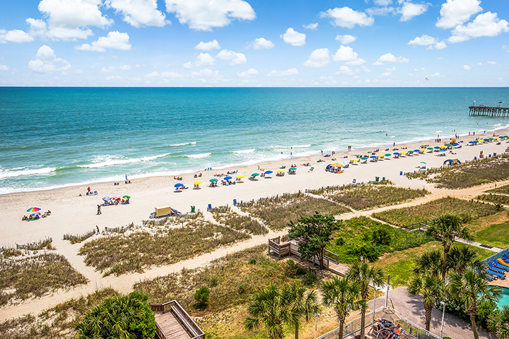 Balcony View of the Atlantic Ocean