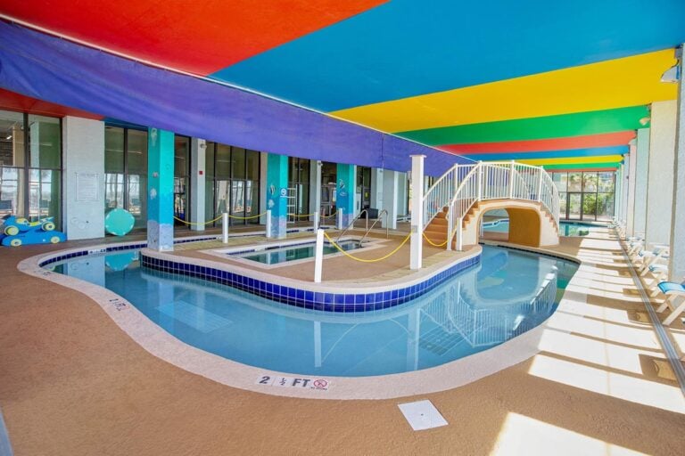 Indoor Lazy River at Monterey Bay Suites in Myrtle Beach.