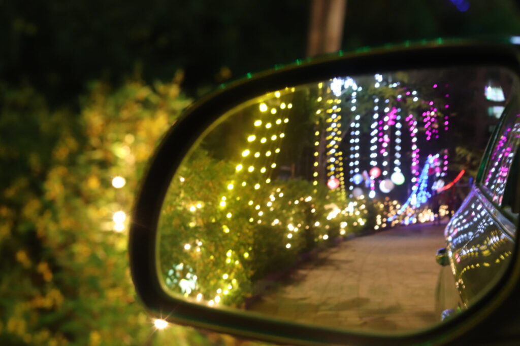 Night Light Colorful Lighting Decorations and Celebrations Car Mirror