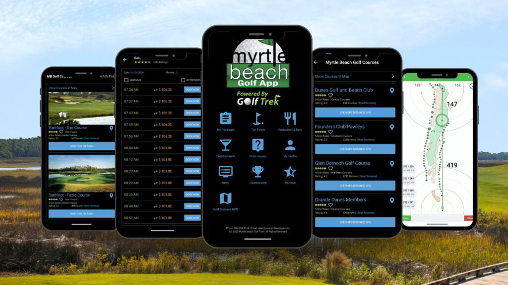Download the Myrtle Beach Golf App