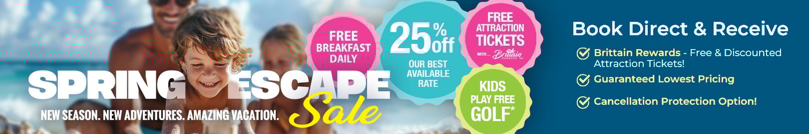 Spring Escape Sale - 25% Off