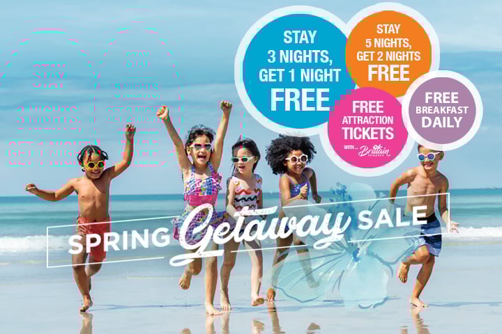 2026 Spring Getaway Sale - The longer you stay, the more you save.