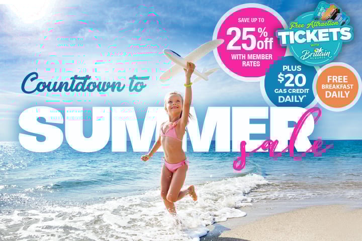 Countdown to Summer Sale - Save Up To 25% + $20 Gas Credit Daily