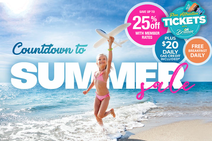 Countdown to Summer Sale - Save Up To 25% + $20 Gas Credit Daily