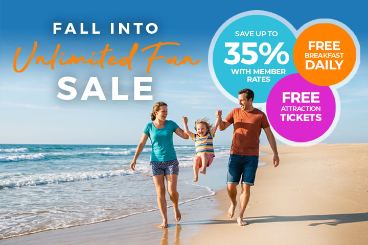Fall into Unlimited Fun Sale - Save up to 35% with Member Rates