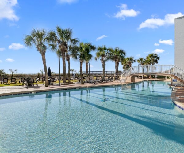 Monterey Bay Resort outdoor pool in Myrtle Beach, SC.