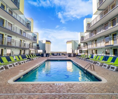 Monterey Bay Suites - Roof Top Pool Deck
