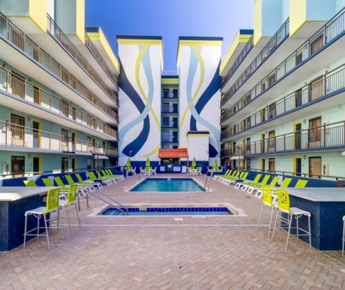 Monterey Bay Suites - Roof Top Pool Deck
